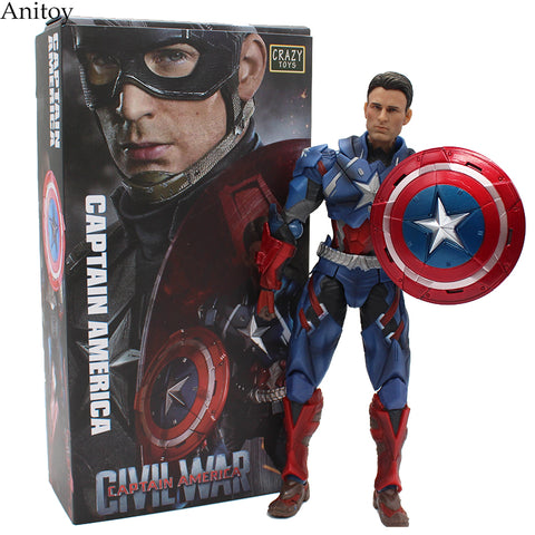 Captain America   Action Figure Collectible Model Toy